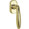 Hoppe Verona Manilla para ventana VK 7 32-42 mm latón pulido